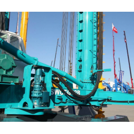 螺旋钻杆施工现场实拍