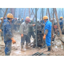 地质钻杆用于工程勘探案例