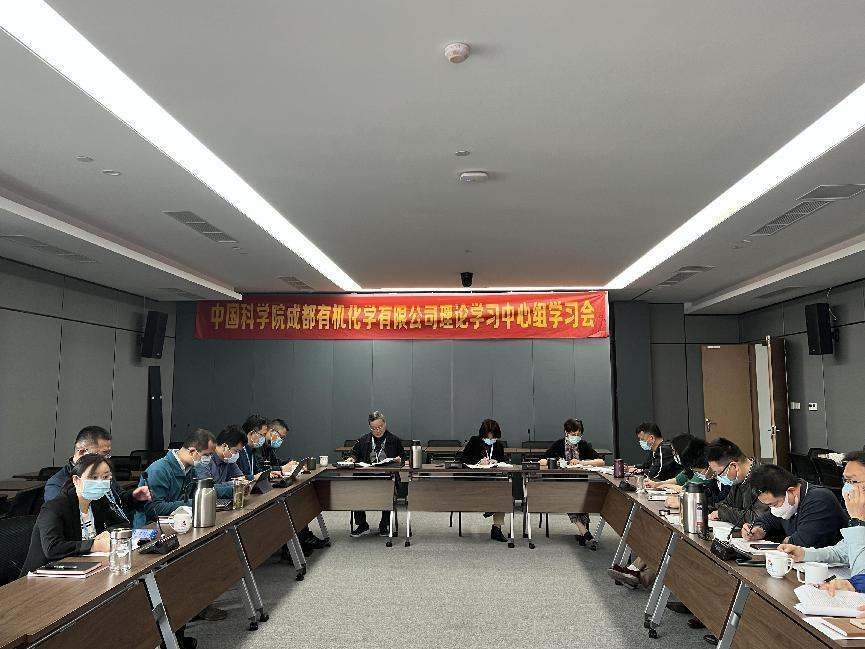 公司党委召开第三次理论学习中心组学习会