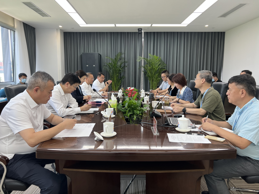 枣庄市人民政府代表团到公司访问交流