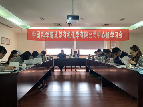 公司党委召开理论学习中心组学习会