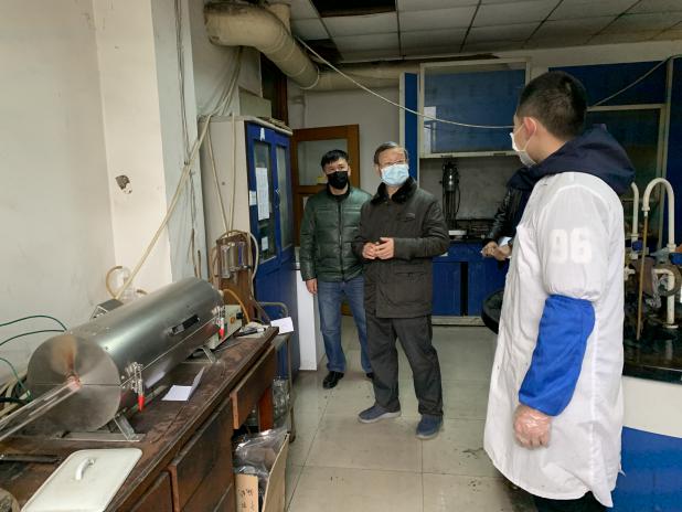 公司开展复工复产慰问暨疫情防控工作检查
