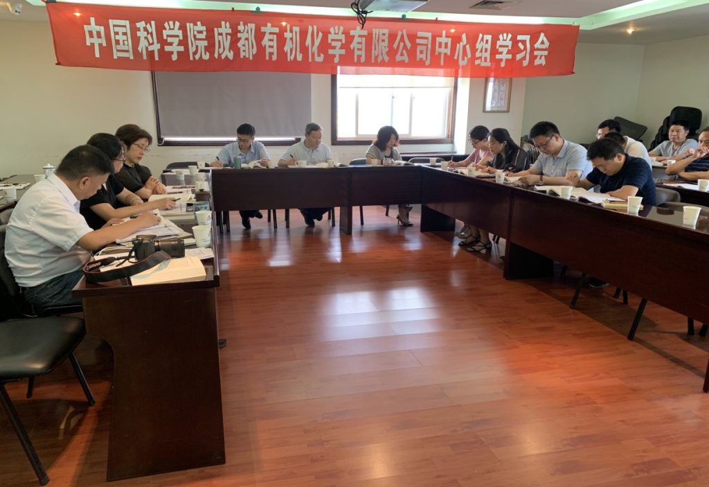 公司召开“不忘初心、牢记使命”主题教育党委中心组(扩大)集中学习会