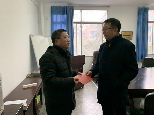 公司开展元旦春节走访慰问活动
