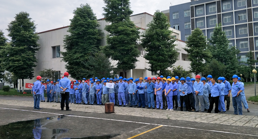 公司产业园区安全生产事故应急综合演练