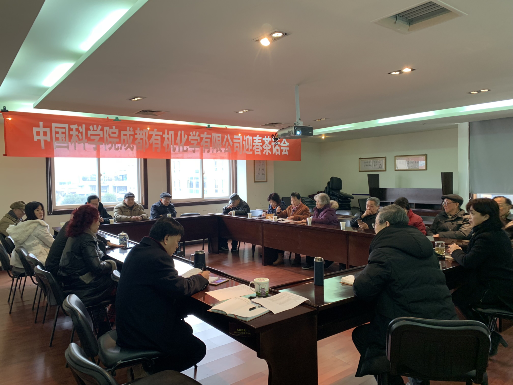 公司召开离退休老同志代表及民主党派代表茶话会