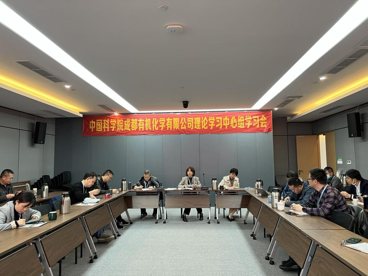公司党委理论学习中心组专题学习研讨党的二十大精神