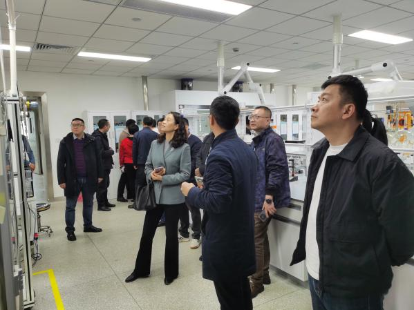 中国科学院合肥物质研究院安全工作代表团 到公司访问交流